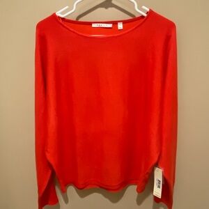 Cyrus Women's Red Crew Neck Sweater